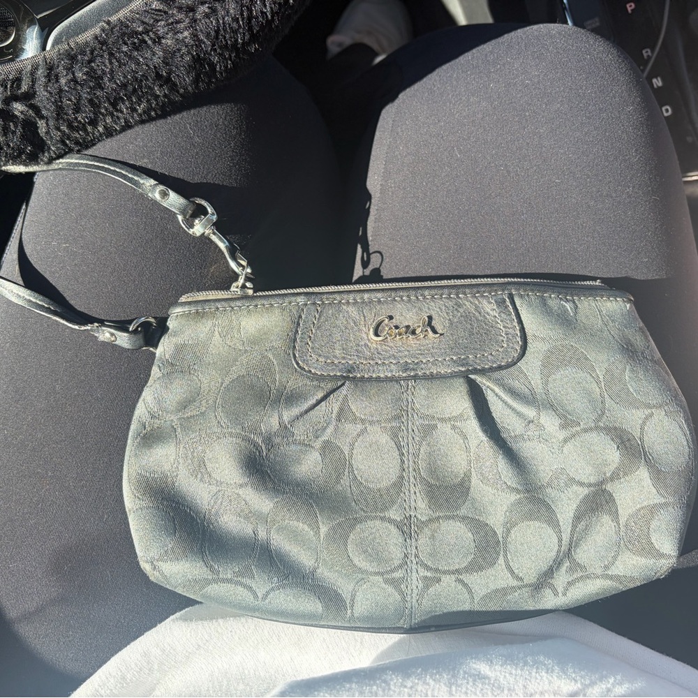Coach Signature Wristlet